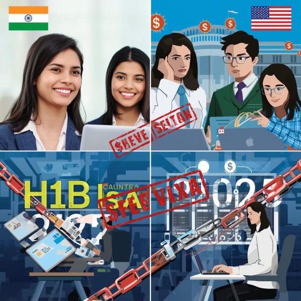 Indian IT companies impact of H1B visa fee hike 2025