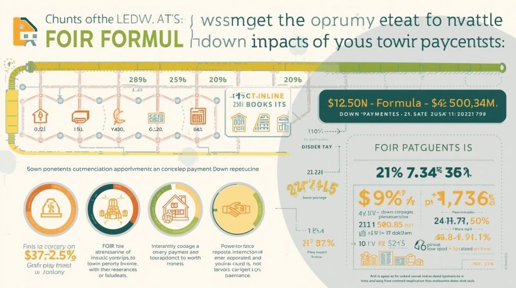 FOIR and down payment effect on home loan eligibility