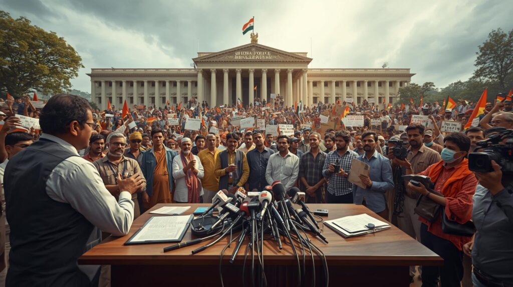 Political Response on Odisha Scam