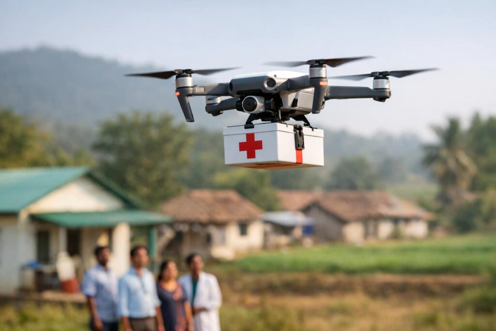 AP government and Redwing launch drone-based medicine delivery service
