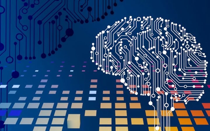 AI hallucination और factual error risk को दर्शाती abstract technology image