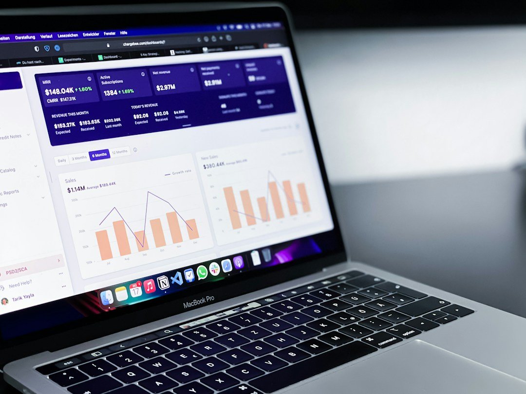 Analytics data visualization with multiple charts representing Google Trends 2026 research and relative search interest