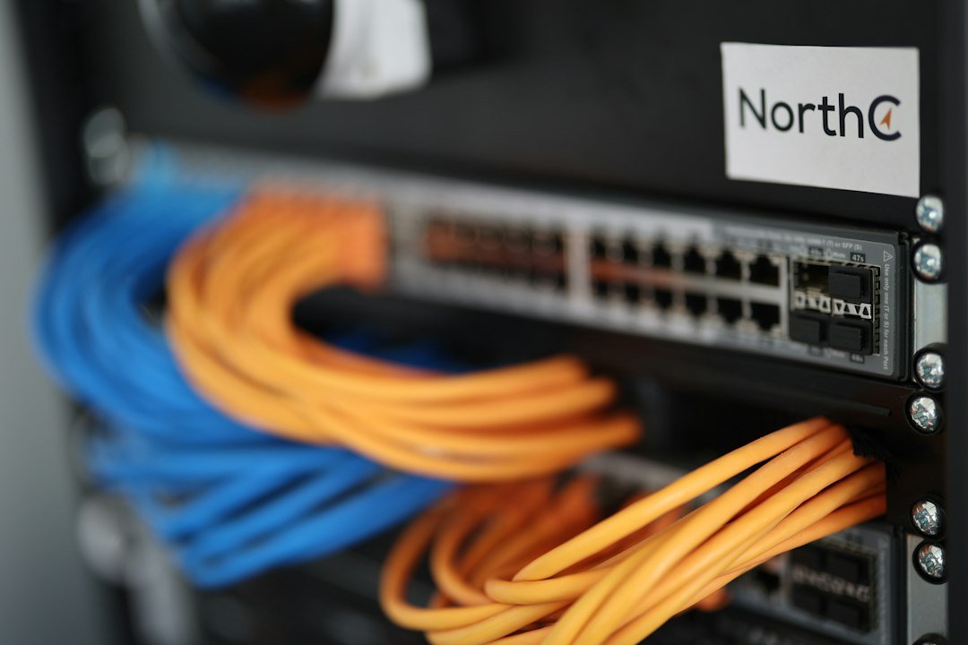 Network infrastructure servers illustrating DNSSEC and HTTPS security protocols