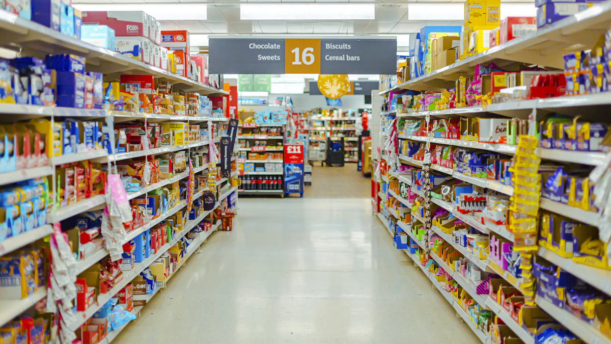 Retail Inventory Forecasting और stock planning के लिए grocery shop में products की shelves